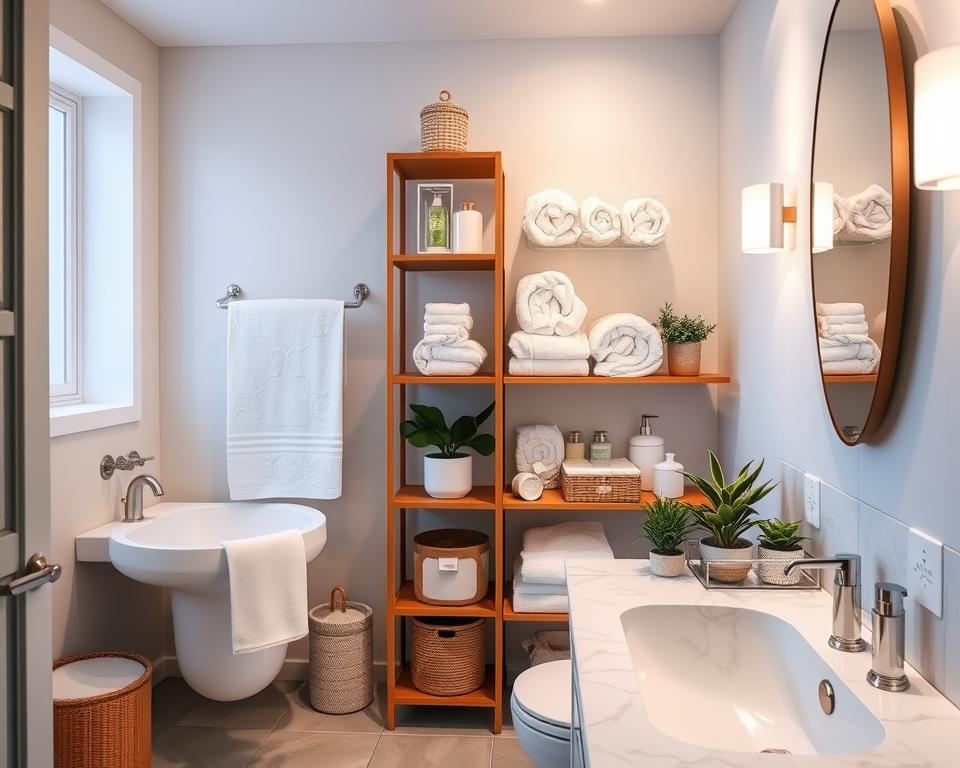 bathroom organization