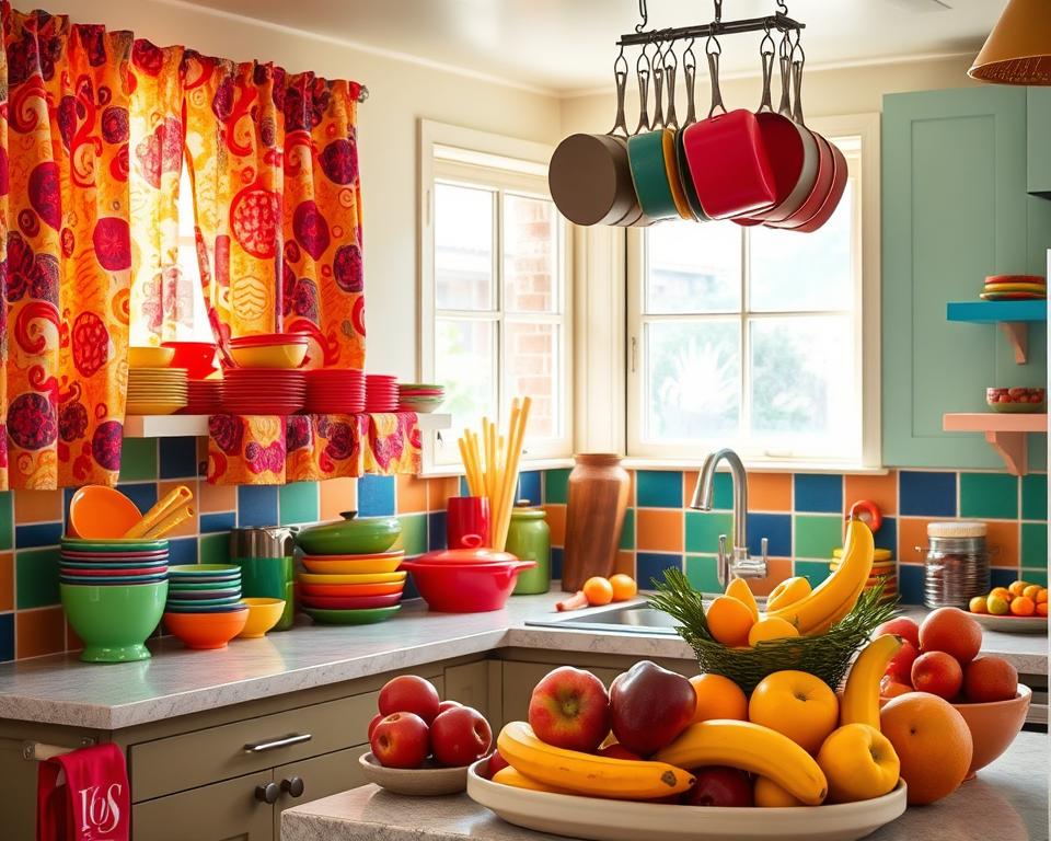 colorful kitchen decor