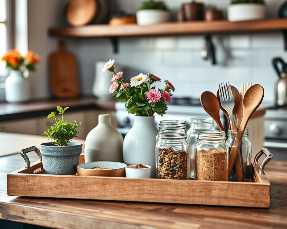 kitchen tray decor ideas