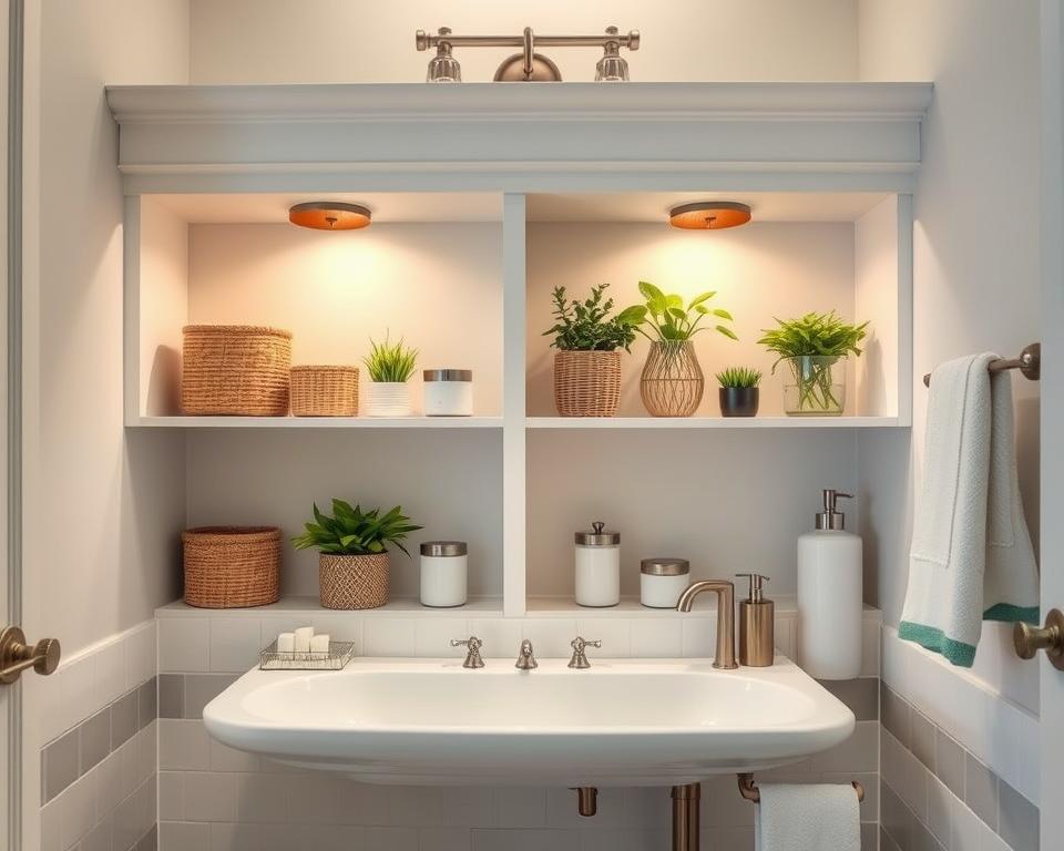 under sink makeover