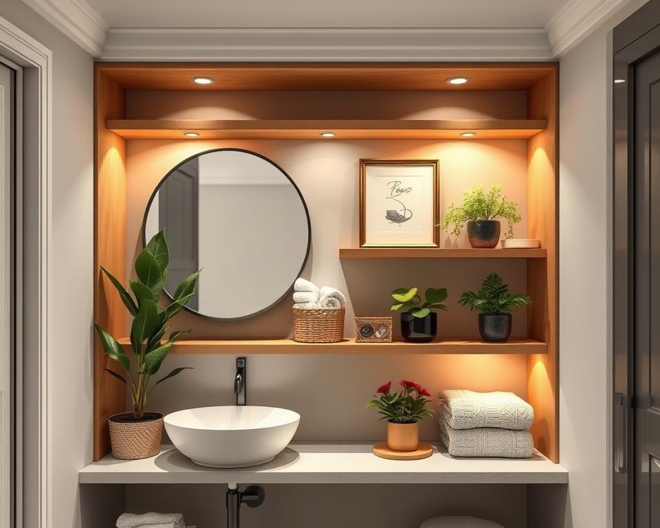 under sink shelving