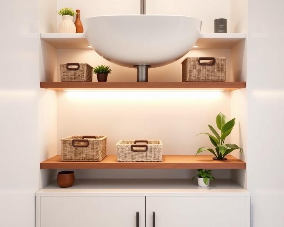 under sink storage