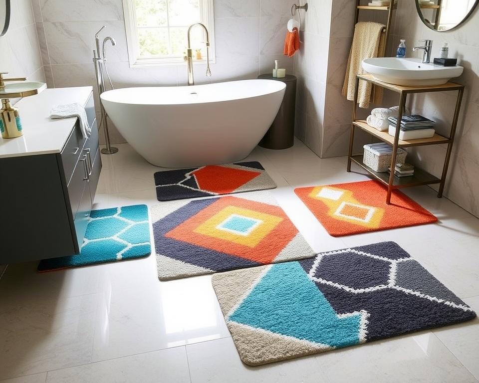 bathroom decor mats