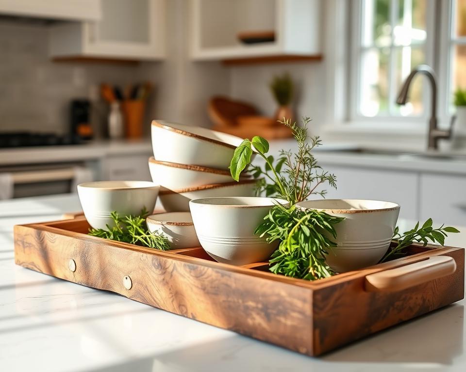 Stylish Kitchen Decor Trays for Your Home